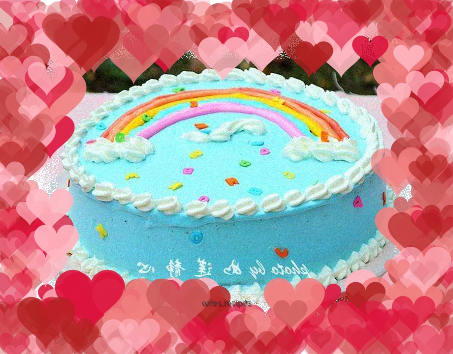Rainbow cake