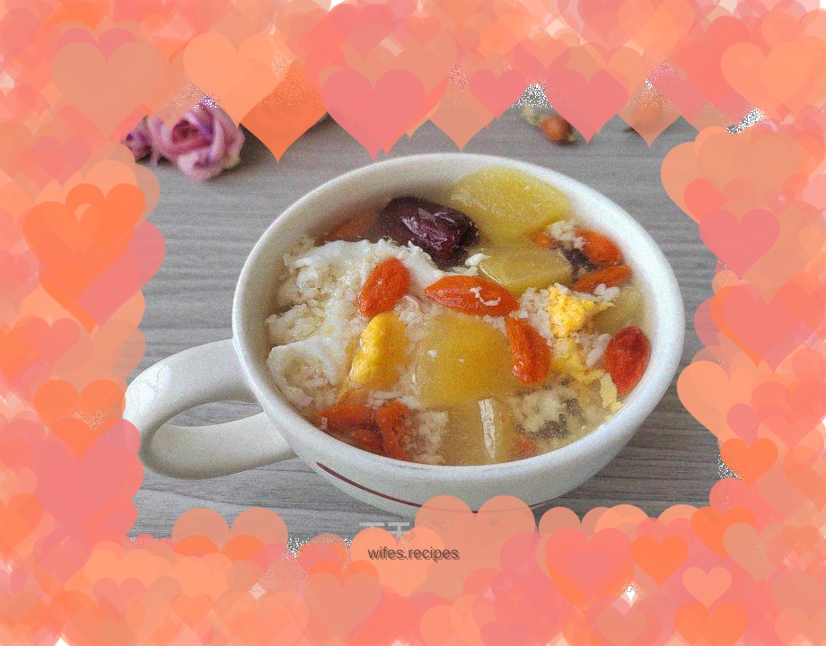 Boiled eggs stuffed with red dates and apple cider