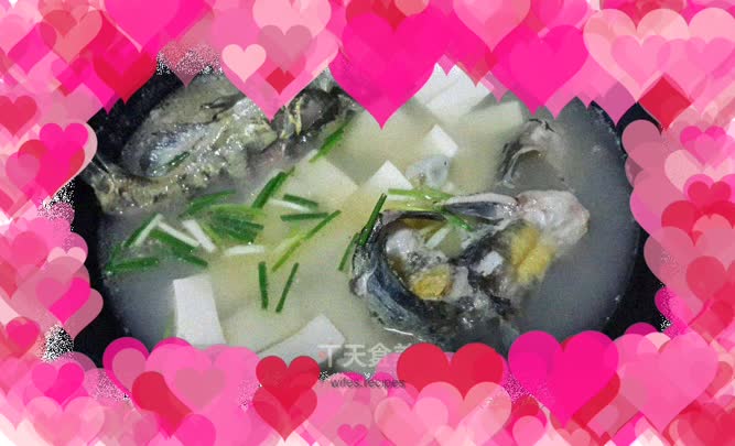 Yellow bone fish with boiled tofu