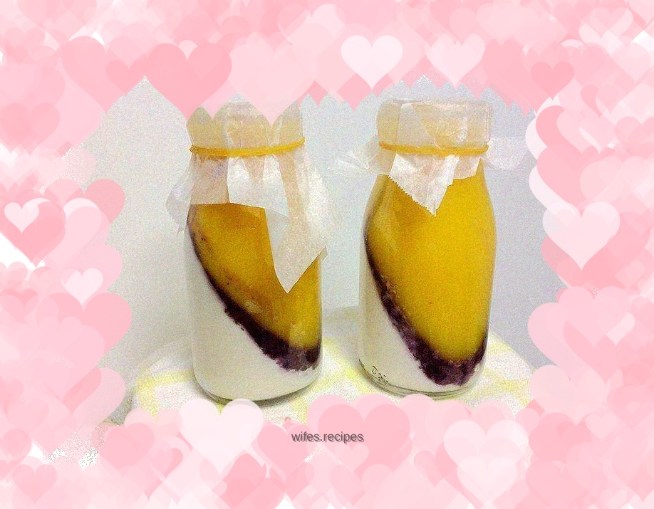 Blueberry Puree Almond Mango Pudding by: Blueberry Food Staff Writer of Pulan Hi-tech