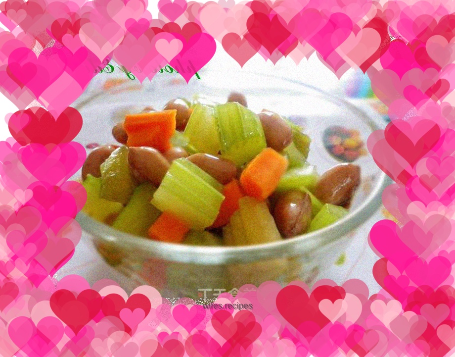[Homestyle Mixed Vegetables]----------Celery mixed with peanuts