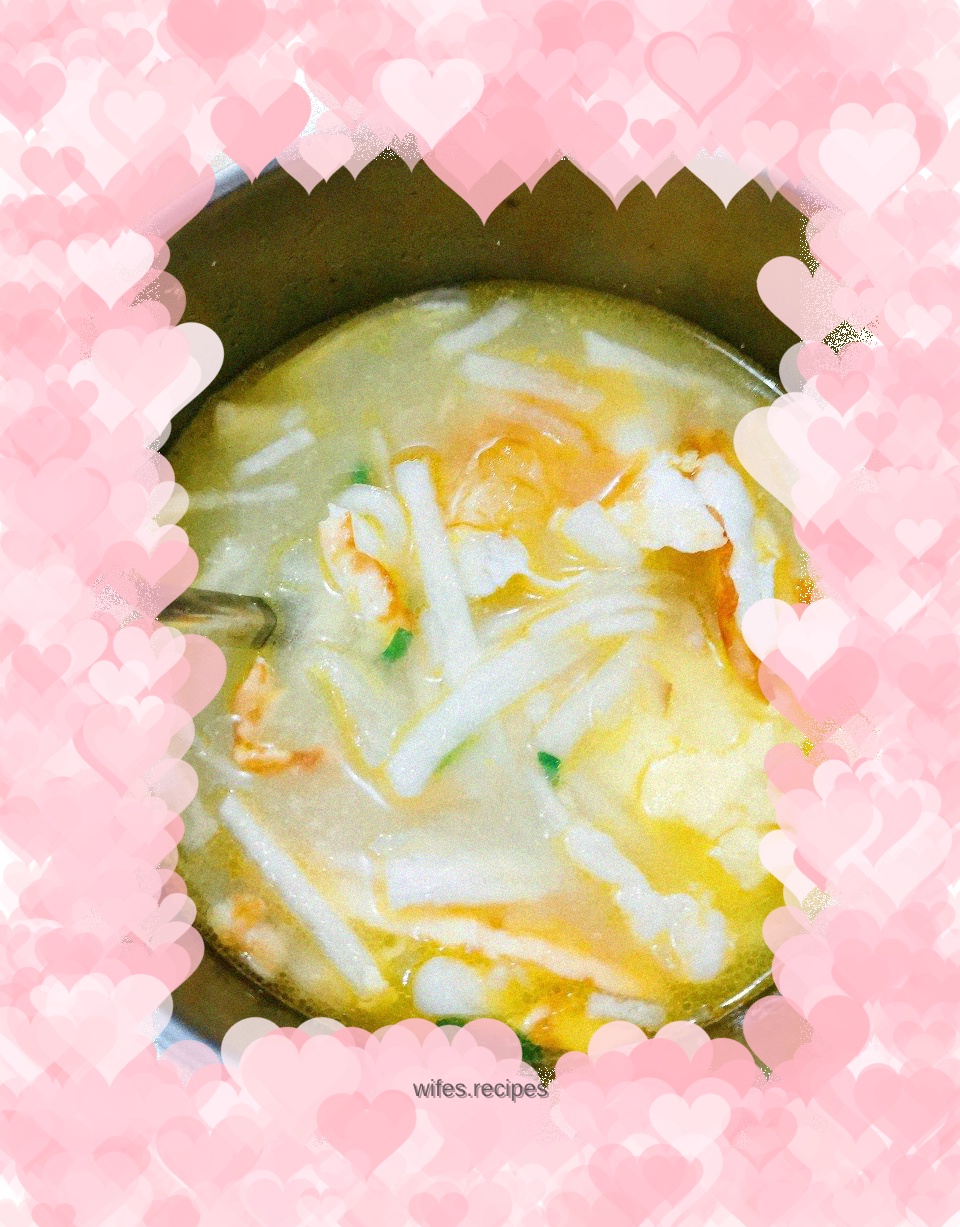 Poached Egg and Carrot Soup
