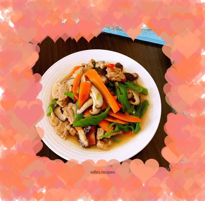 Mushroom meat slices