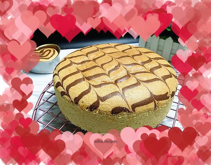 【Jiangsu】Cocoa Chiba Pattern Cake