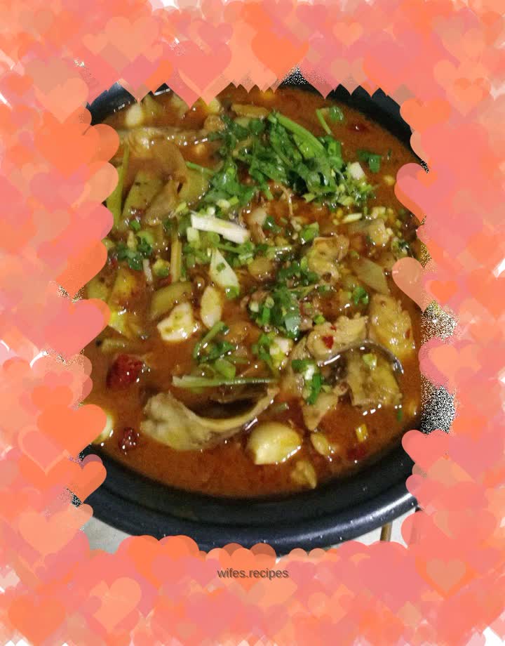 Grilled fish with garlic My first recipe