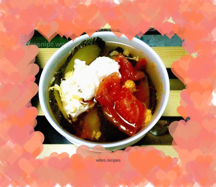 Tomato and egg soup