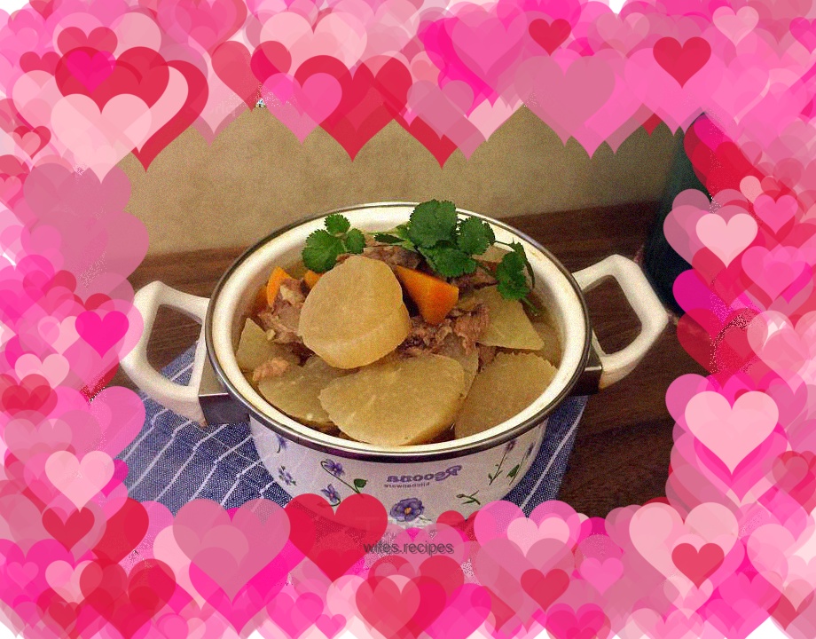【Zhejiang】radish stewed beef tendon