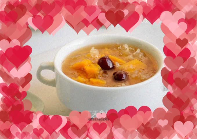 Double Red Tremella Pumpkin Soup