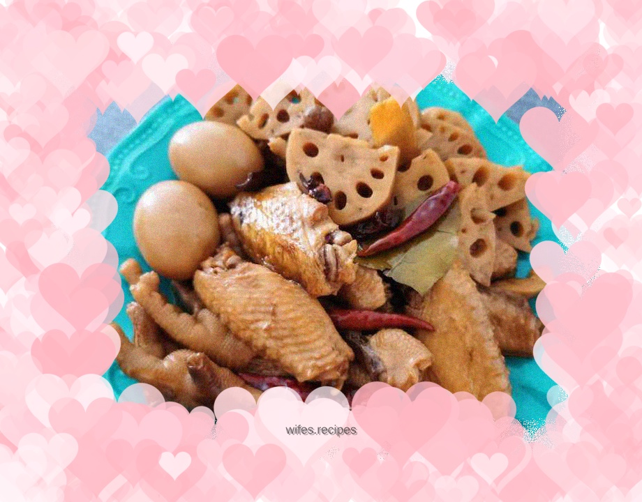 Spicy braised chicken feet and wings