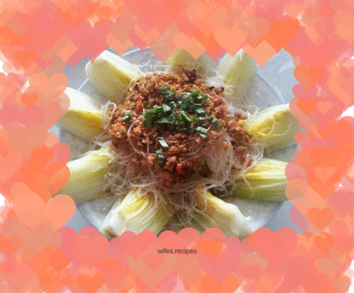 Garlic Vermicelli and Baby Cabbage