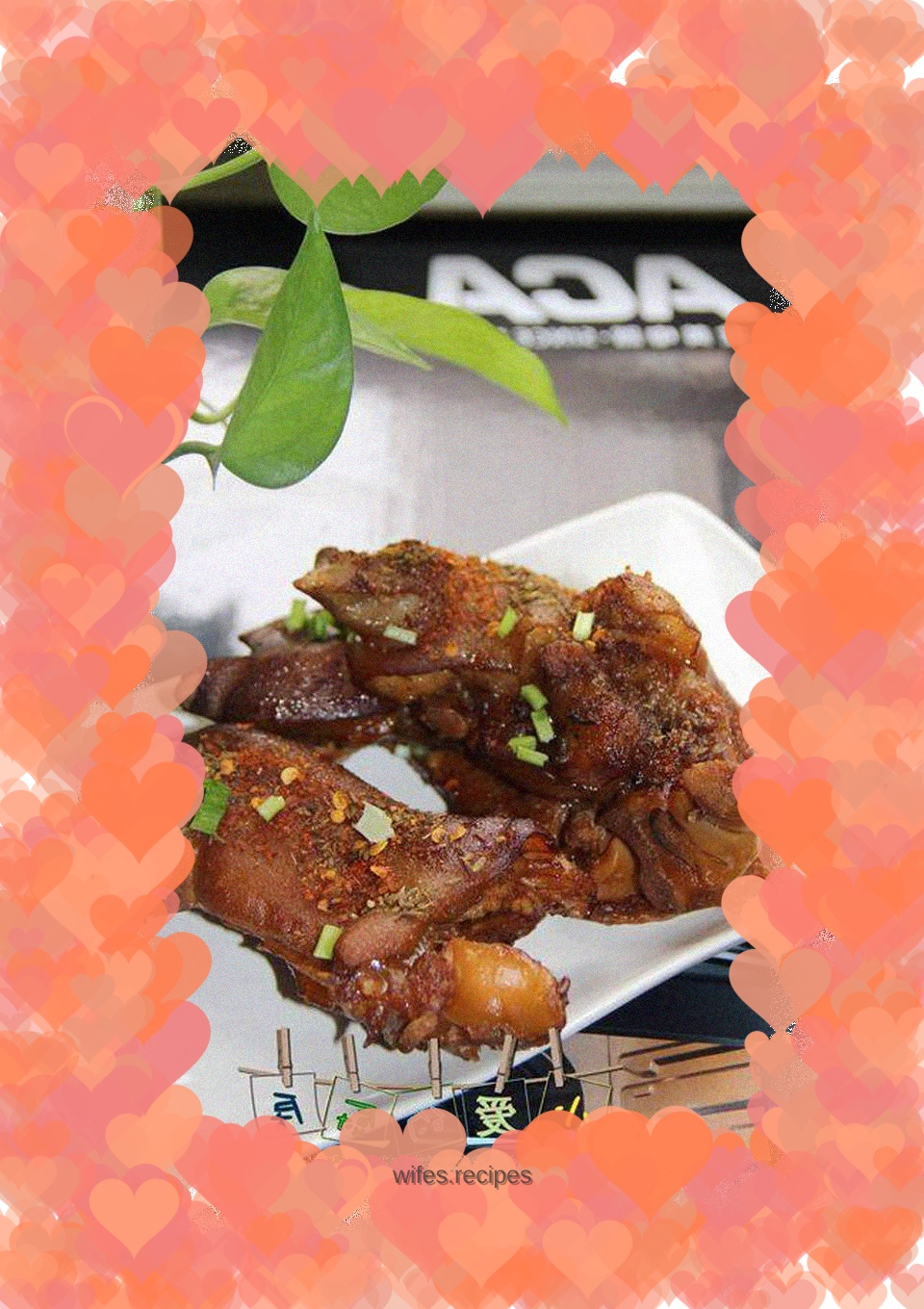 Grilled Pork Trotters