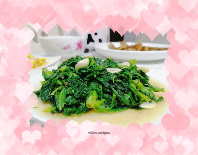 Vegetarian fried chrysanthemum