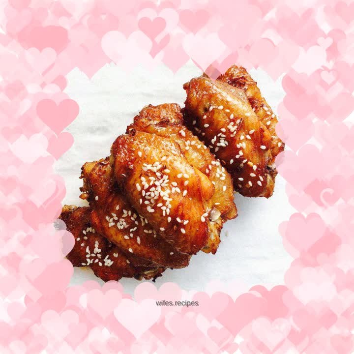 Grilled chicken wings