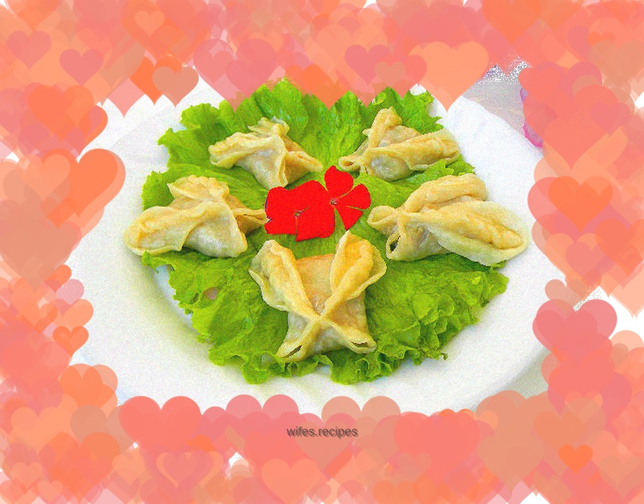 Butterfly steamed dumplings