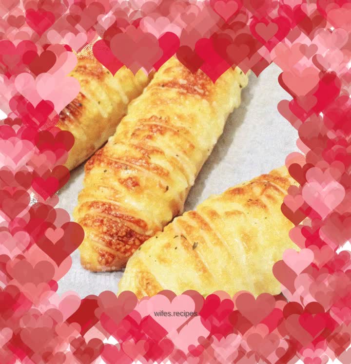 Pork floss cheese sticks