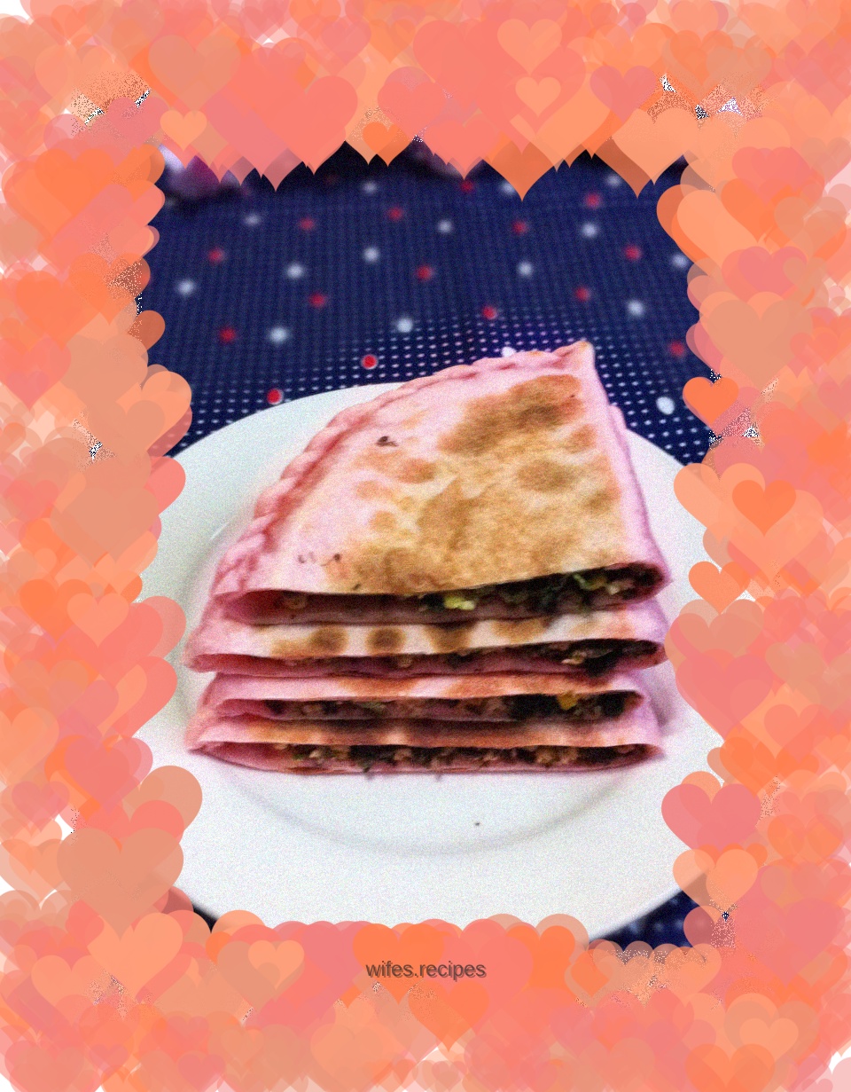 Amaranth and Egg Fried Pancake