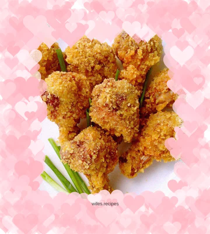Cumin flavored crispy chicken legs
