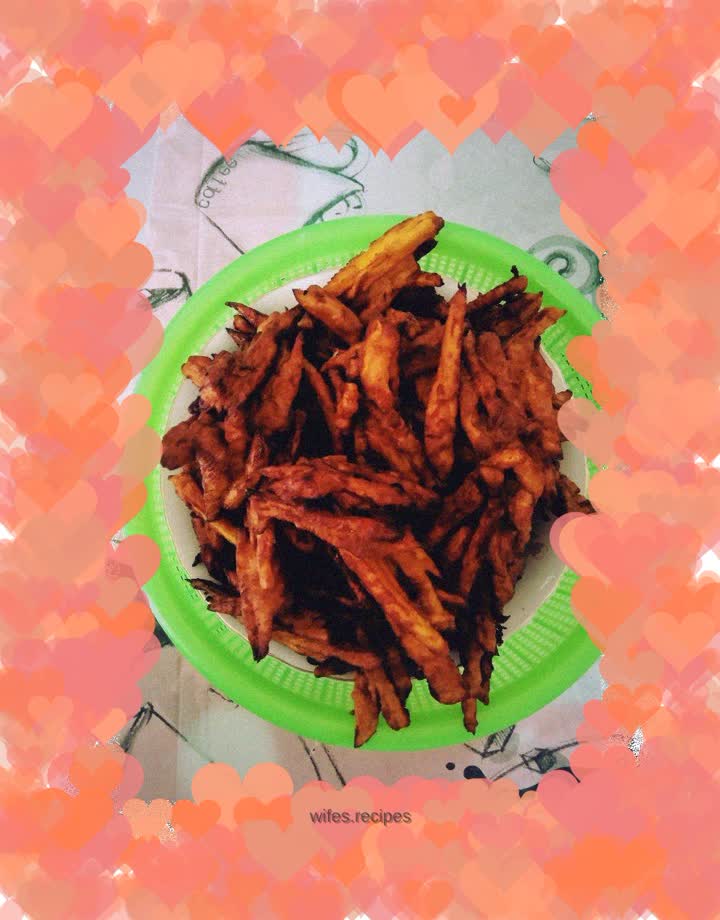 Sweet potato baked