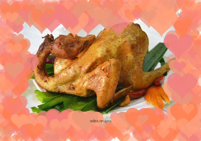 Home-cooked braised chicken