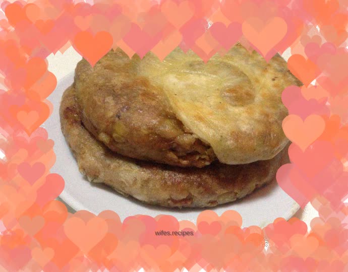 Cumin Pork and Green Onion Pancakes