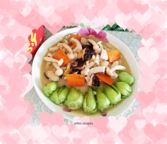 Salted Egg Mushroom Rapeseed