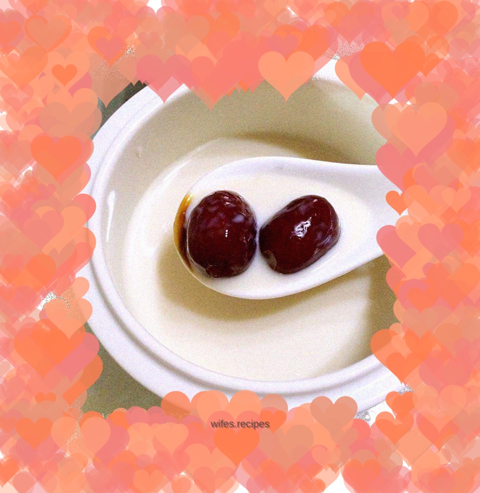 Donkey-hide gelatin recipe (1) Donkey-hide gelatin stewed in milk