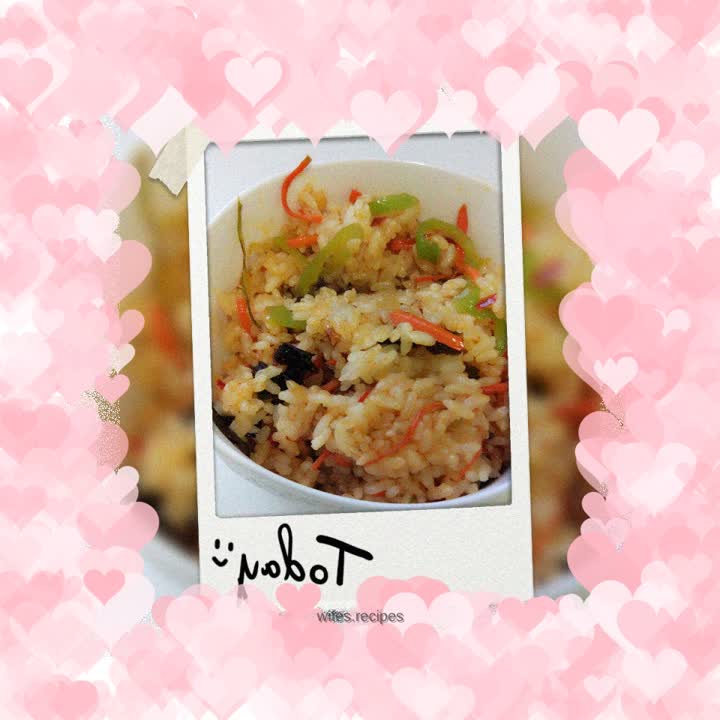 Fish-flavored fried rice