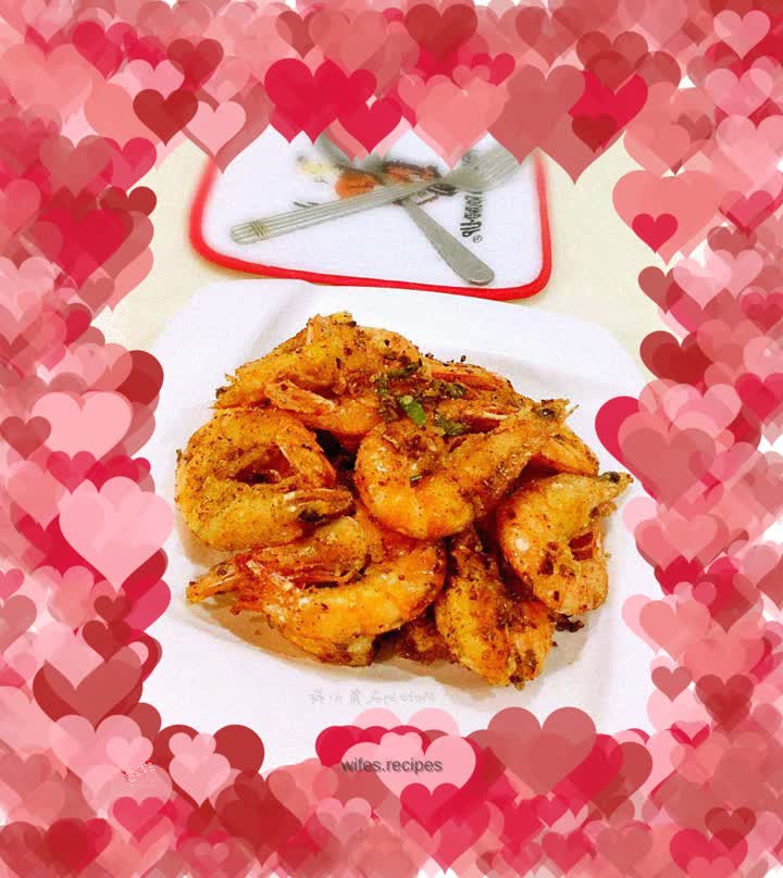 Salt and pepper prawns
