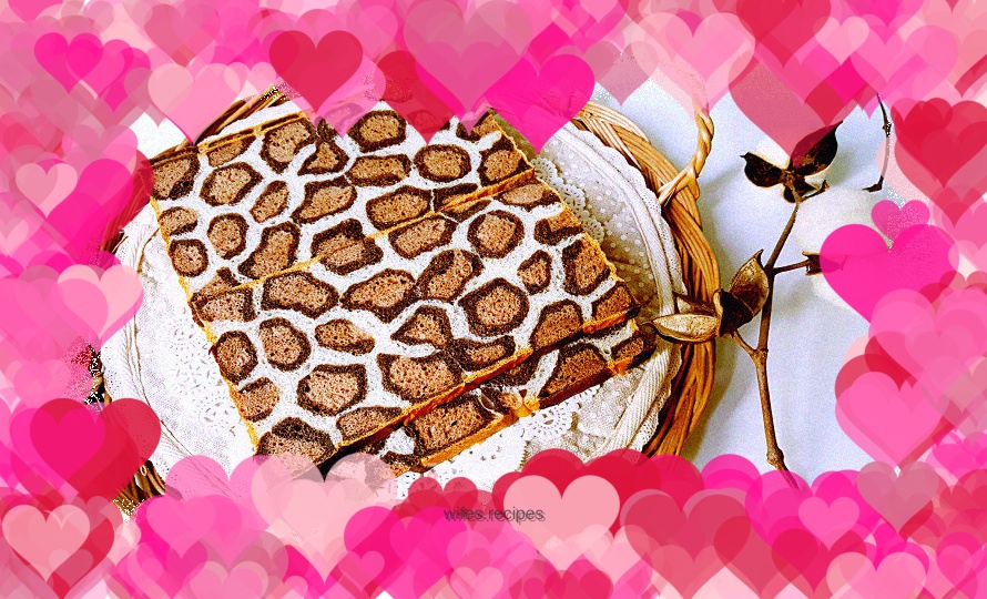 Leopard print toast