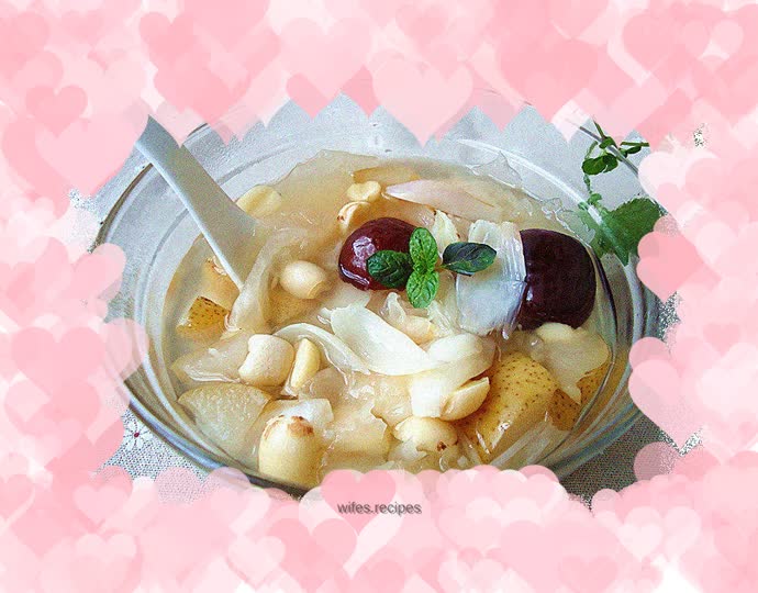 Lily, Tremella and Autumn Pear Soup