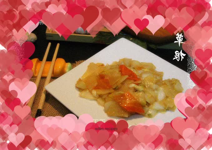 Stir-fried cabbage