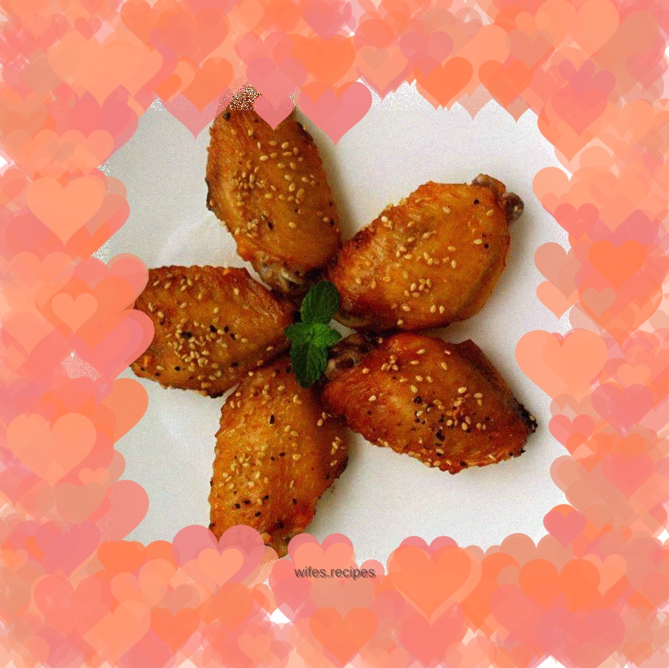 Eat fried and grilled chicken wings for two