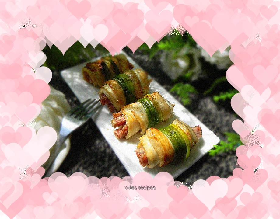 King oyster mushroom red sausage roll