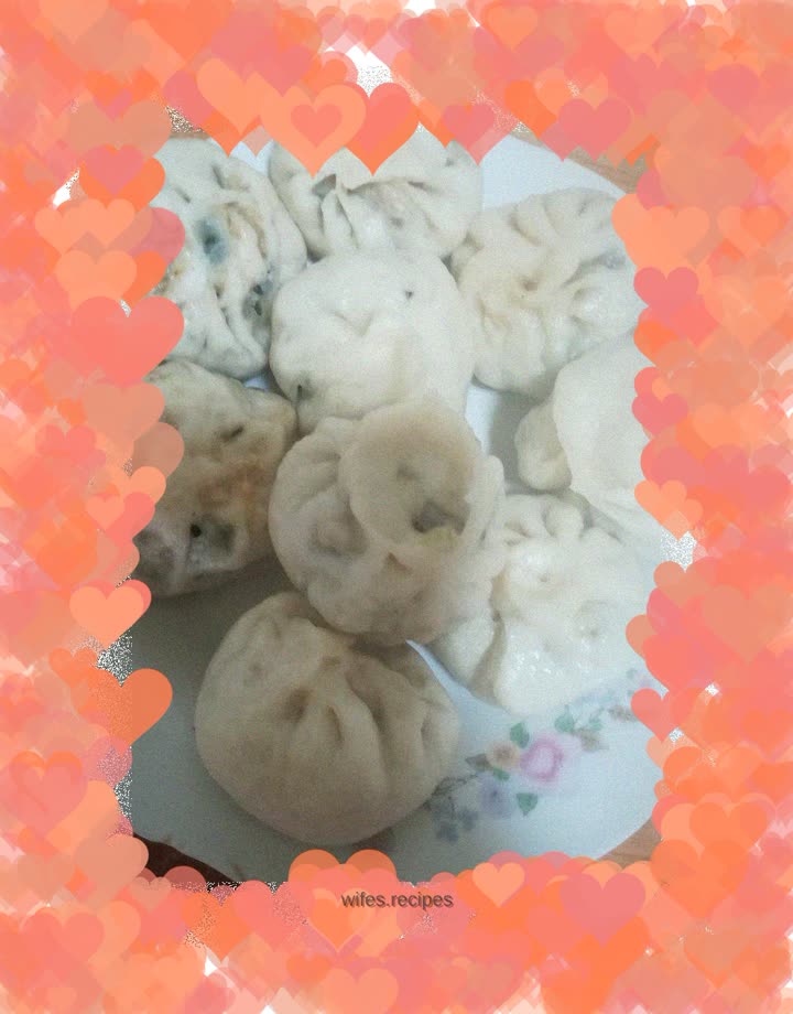 Dumpling stuffed buns