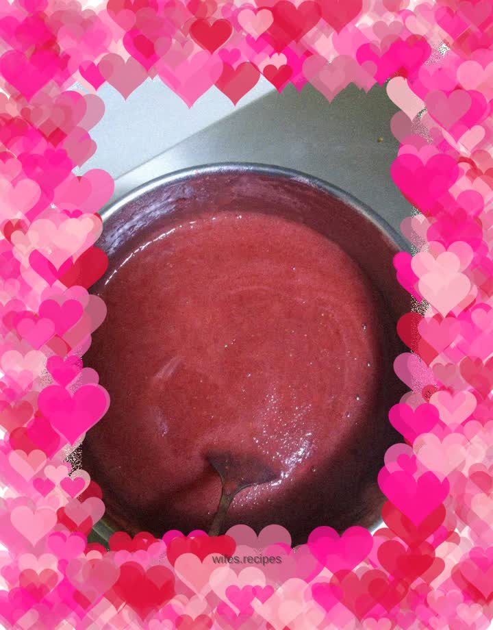 Homemade strawberry jam