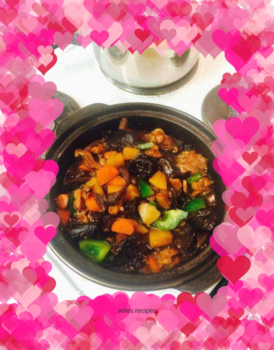 Super delicious braised chicken...a favorite for lazy people!