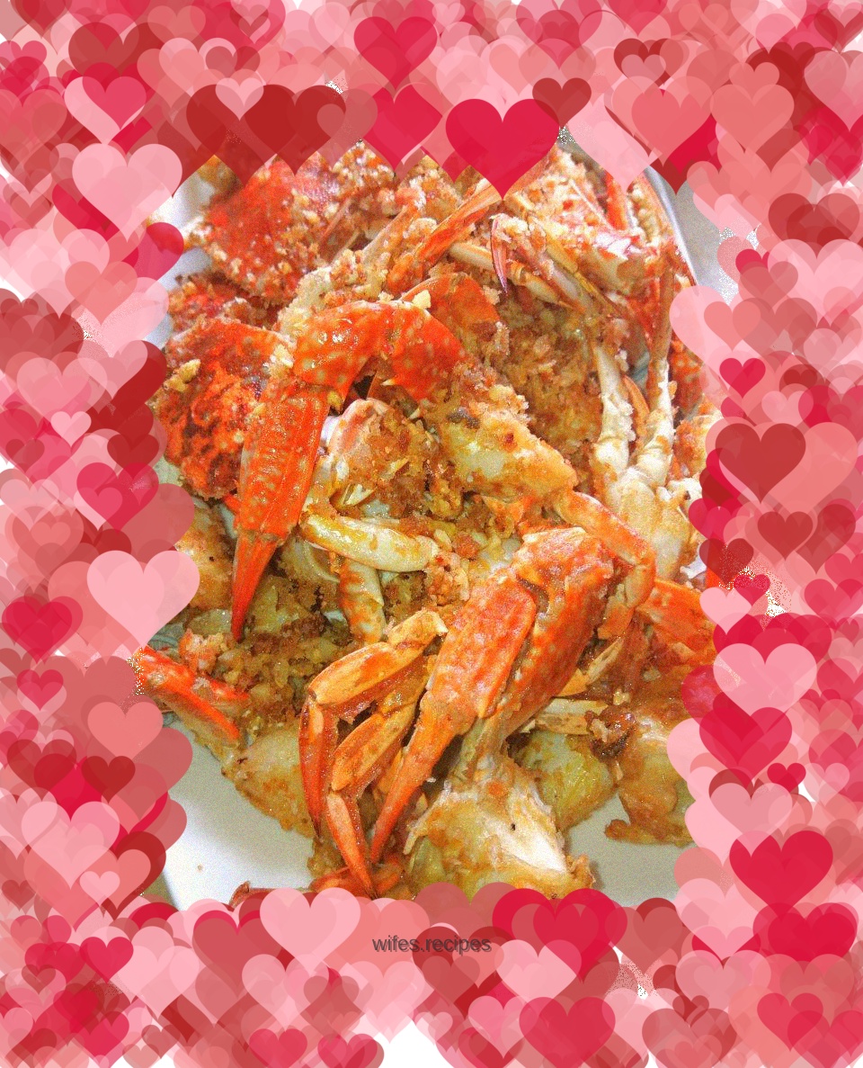 Fried Crab in Typhoon Shelter