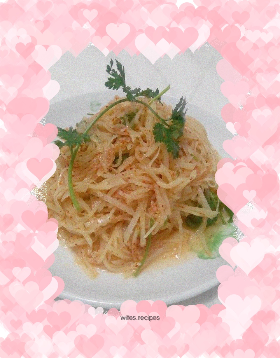 Cold Shredded Potatoes
