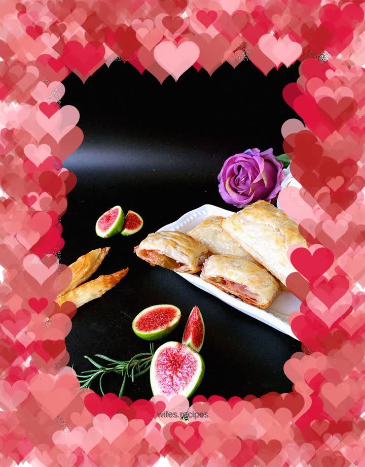 Flying cake version of fig pie