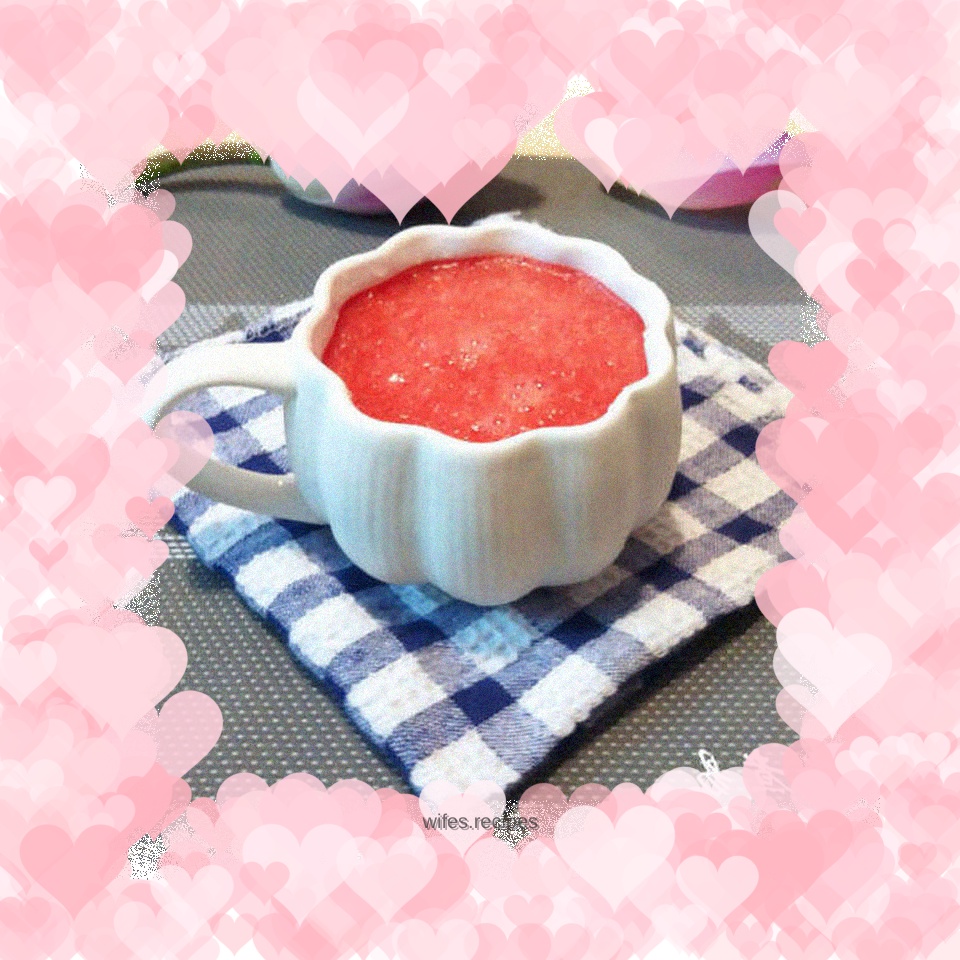 Freshly squeezed watermelon juice