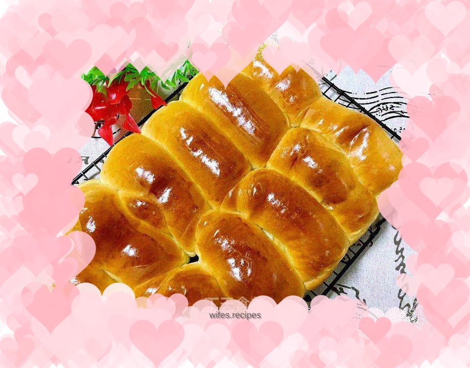 Meat floss rolls