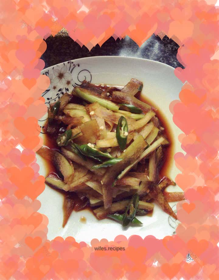 Cold watermelon rind