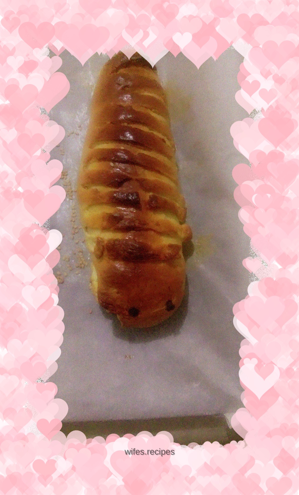 Coconut Caterpillar Bread
