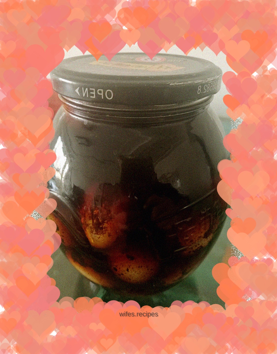 Canned quail eggs