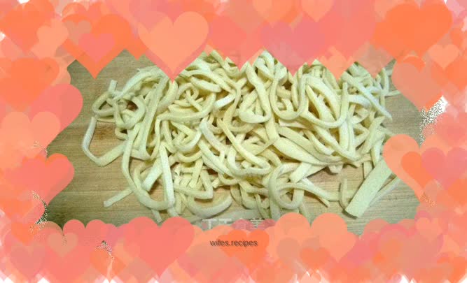 Handmade delicacies - hand-made noodles