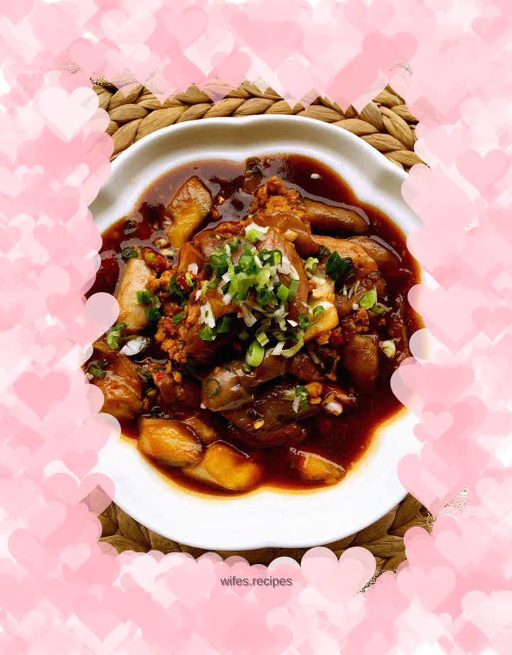 Fish-flavored eggplant (less oil)