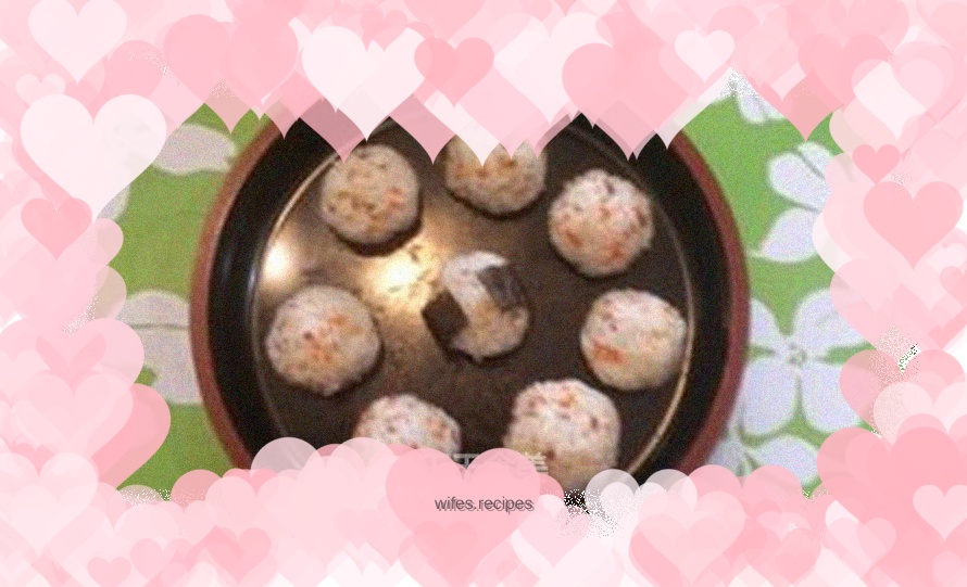 Nutritious rice balls