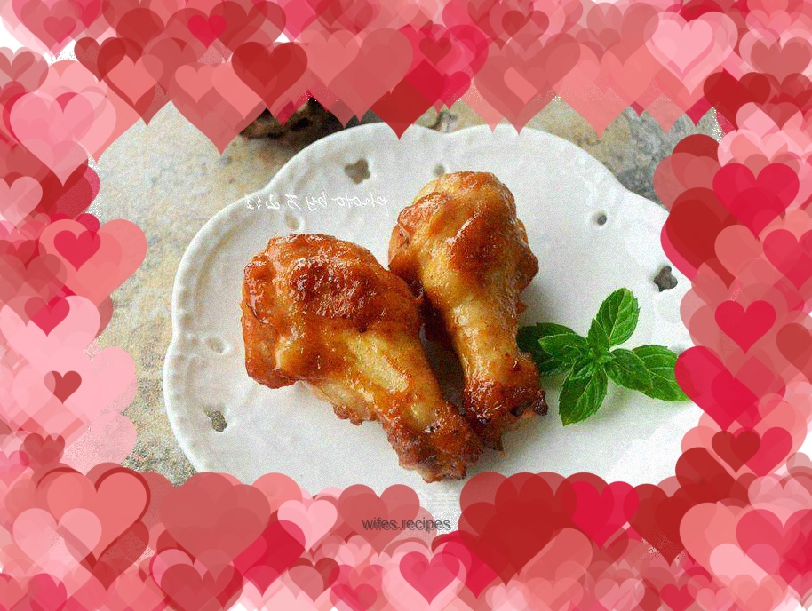 Grilled Chicken Wings with Honey Sauce