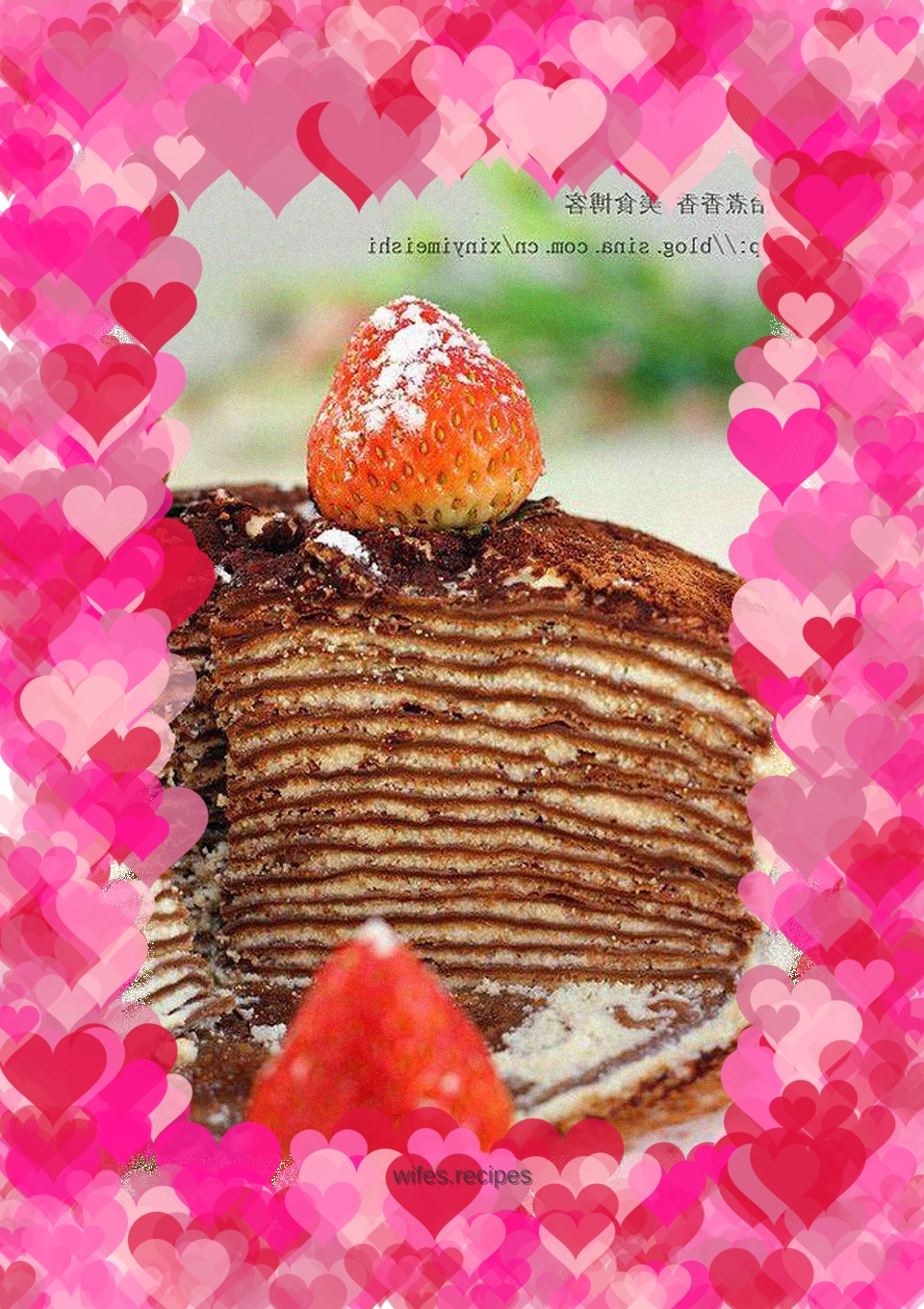 The layers are all for you-----chocolate layer cake