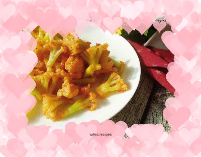 Cauliflower with Tomato Sauce